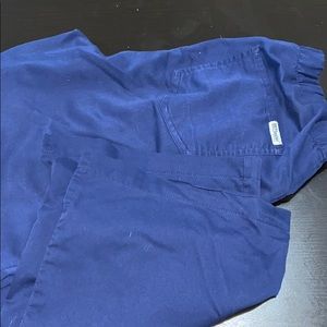 Navy greys anatomy petite pant
